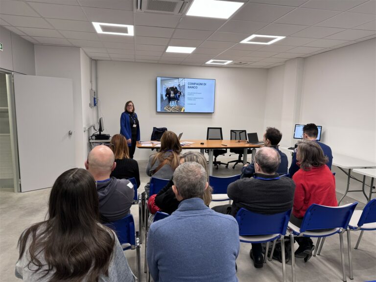 volontariato aziendale con i dipendenti di Fondazione Compagnia di San Paolo